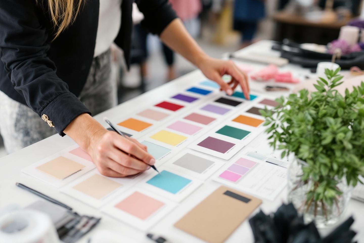 Colorimétrie : comment choisir les bonnes couleurs pour votre image lors d'un atelier mode